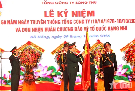 Song Thu Corporation honored with second-class Fatherland Protection Order